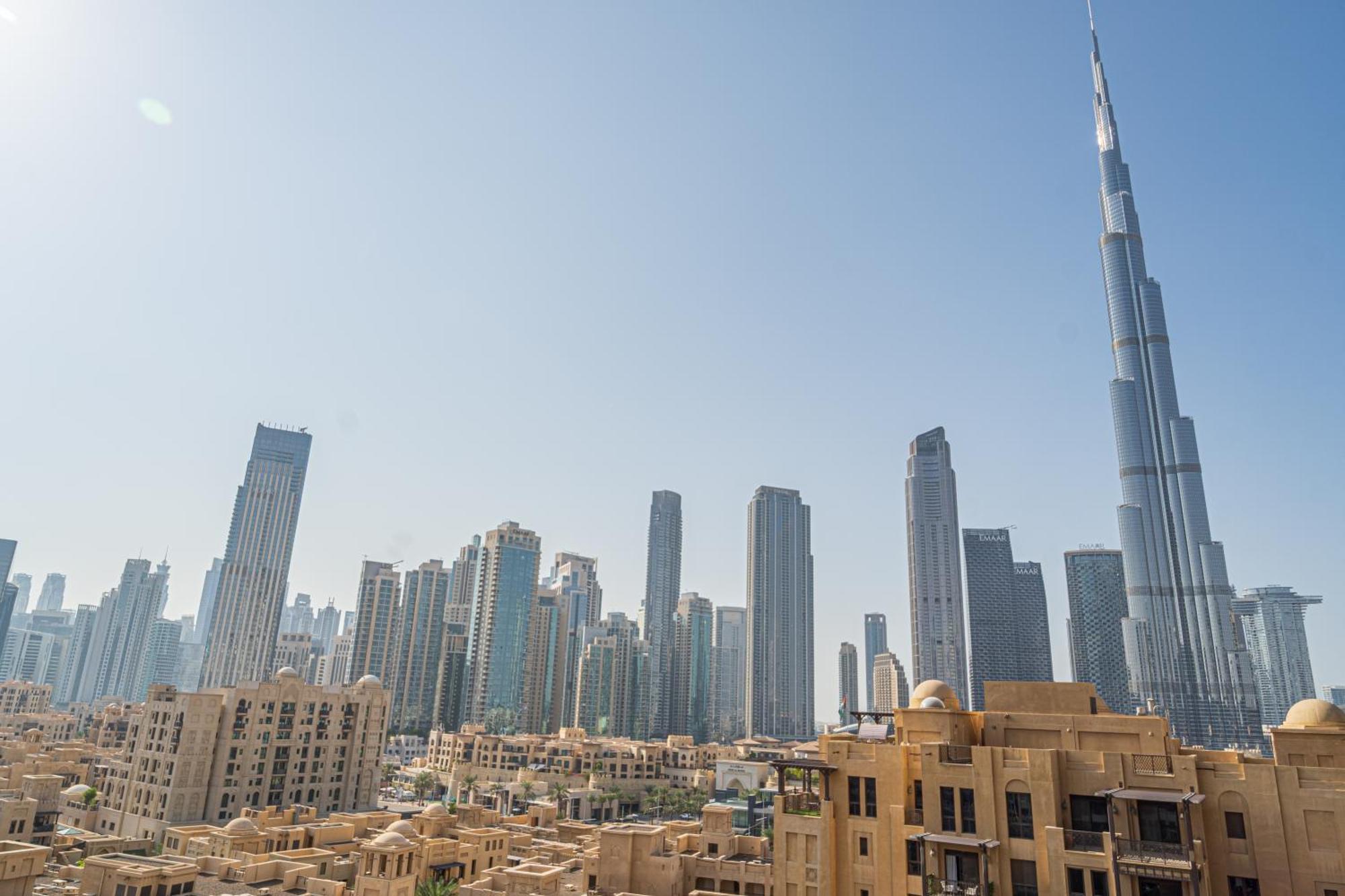 First Class 2Br With Full Burj Khalifa View Dubai Exterior photo