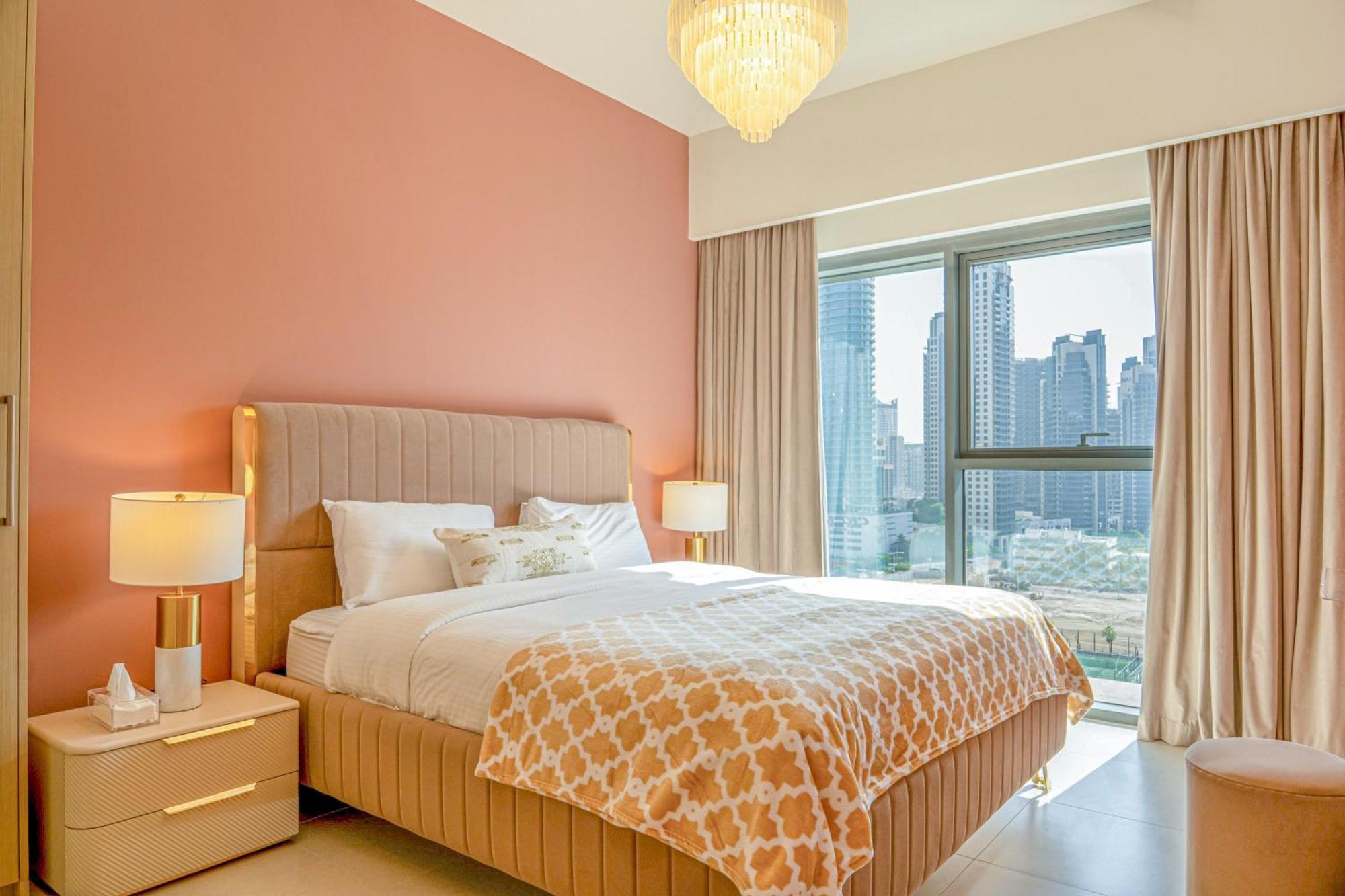 First Class 2Br With Full Burj Khalifa View Dubai Exterior photo