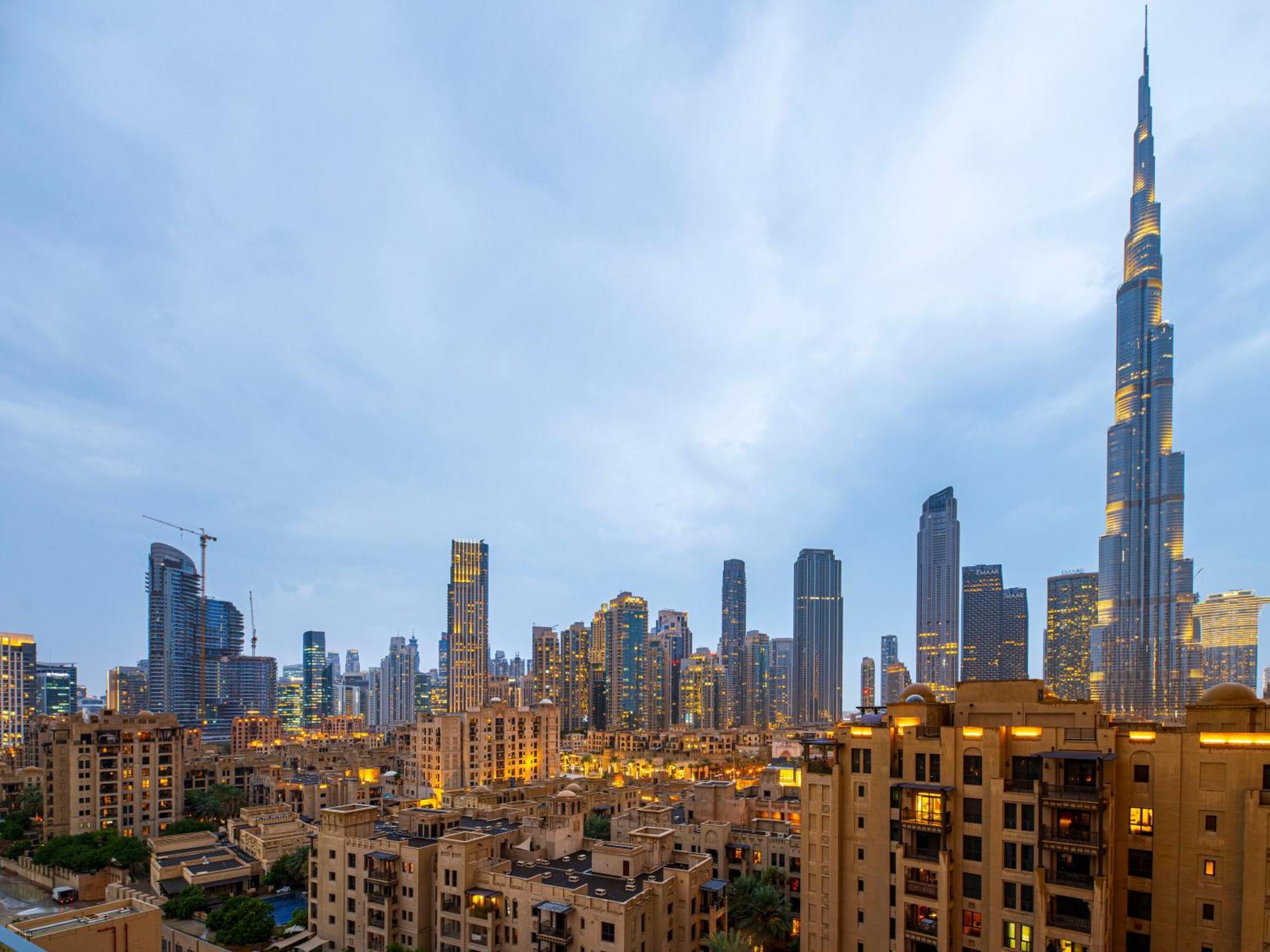 First Class 2Br With Full Burj Khalifa View Dubai Exterior photo